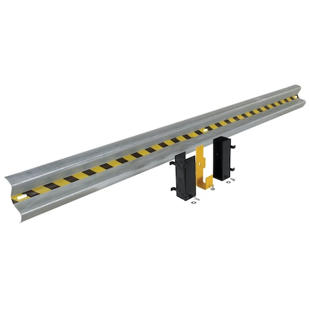 Vestil Guard Rail System - Drop In Rail GR-H2R-DI-12-HDG